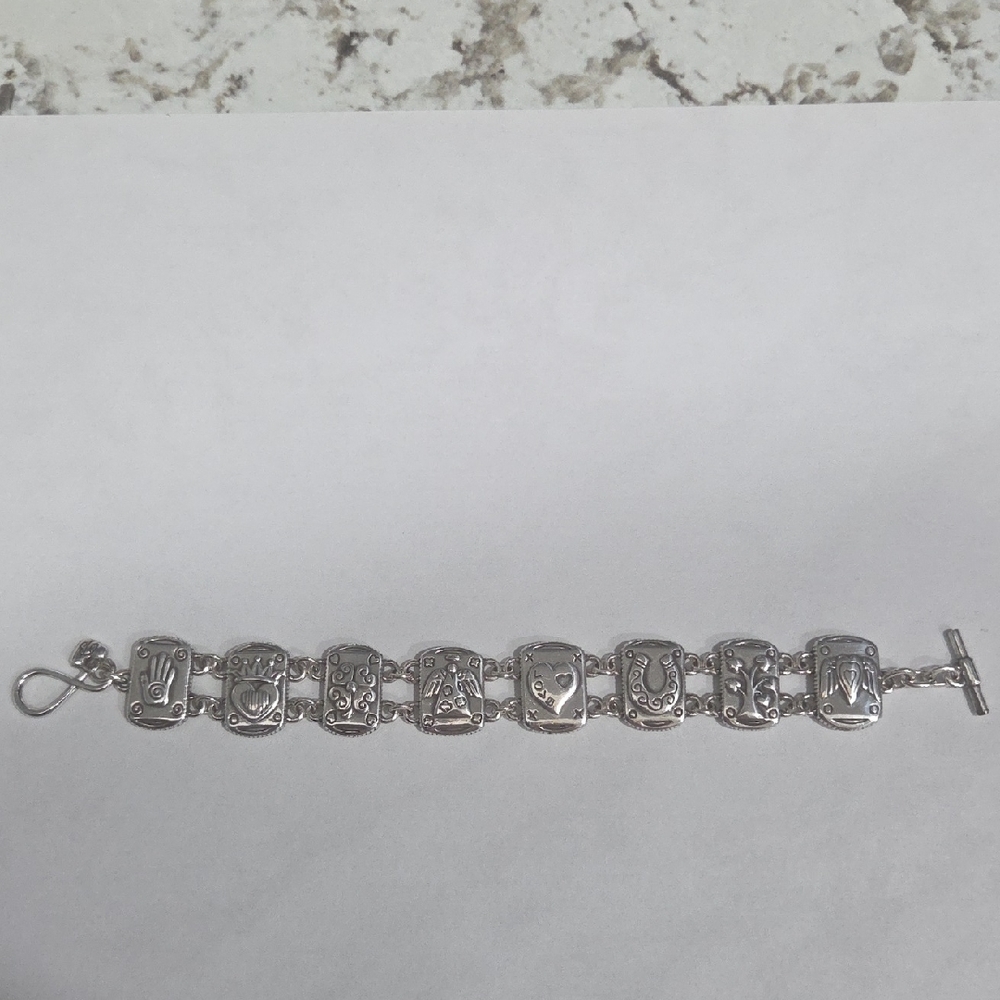 BRIGHTON GUARDIAN ANGEL CHARM BRACELET